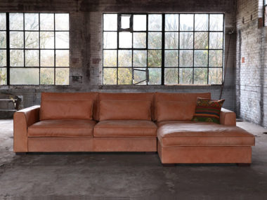 Corner sofa Elena Leather