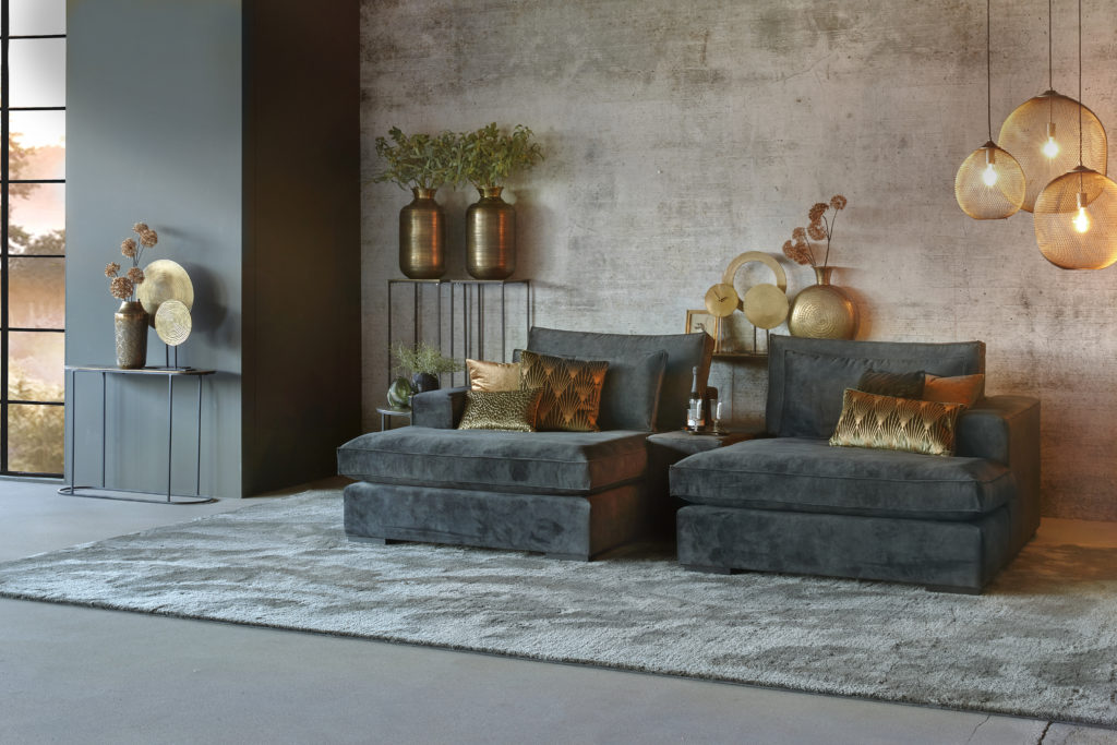 21. City Chic Lounge sofa Annabelle Double Lazy Angled