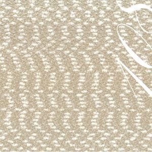 Close-up of Bonnet 06 beige fabric from the Room108 collection, suitable for sofas, armchairs, and more.