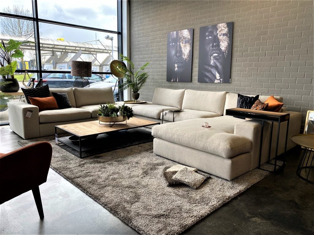 Interior view of Room108 store in Zwolle, showcasing modern and inviting design.