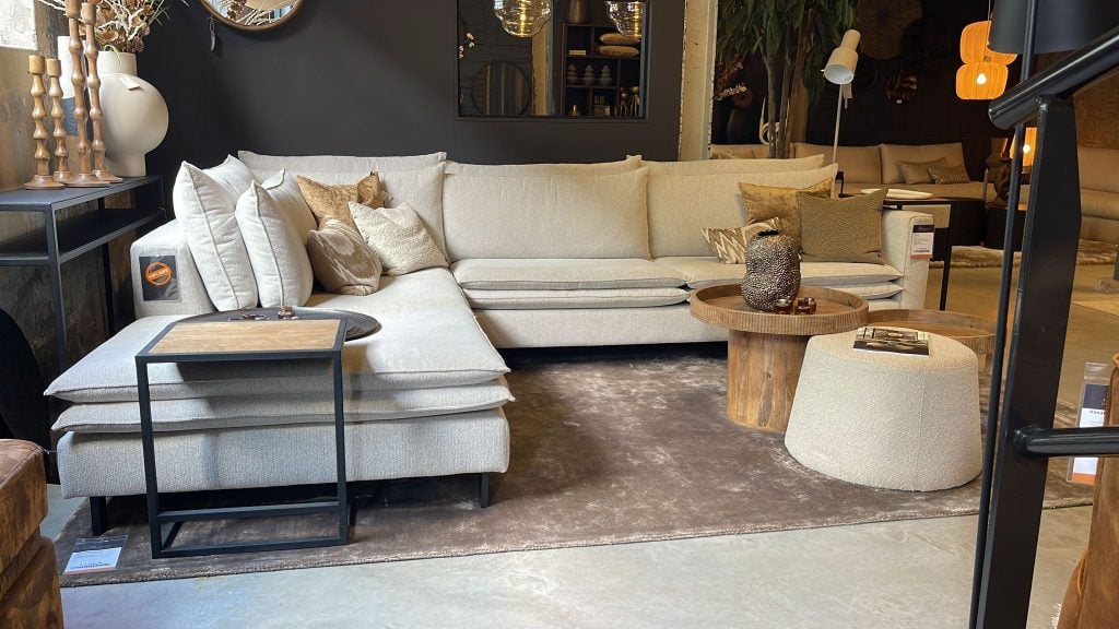 Interior view of Room108 store in Eindhoven, showcasing modern and inviting design.